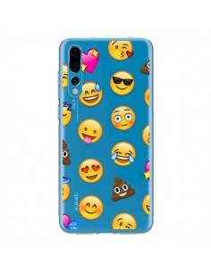 Coque Huawei P20 Pro Emoticone Emoji Transparente - Laetitia