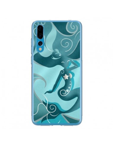 Coque Huawei P20 Pro La Petite Sirene Blue Mermaid - LouJah