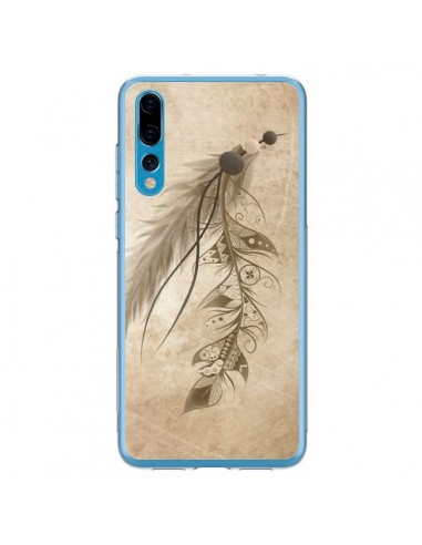 Coque Huawei P20 Pro Bohemian Feather Plume Attrape Reves - LouJah