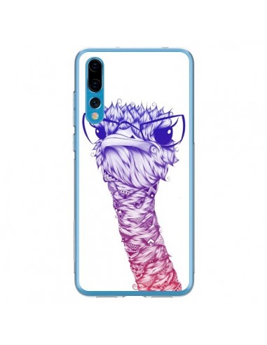 Coque Huawei P20 Pro Ostrich Colors Autruche Couleur - LouJah