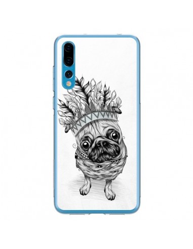 Coque Huawei P20 Pro Indian Dog Chien Indien Chef Couronne - LouJah