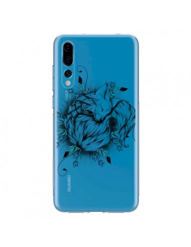 Coque Huawei P20 Pro Petit Renard Renardeau Transparente - LouJah
