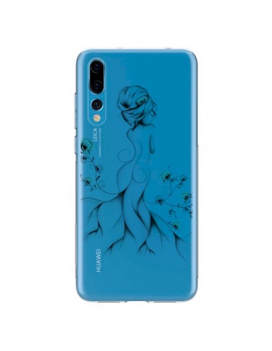 Coque Huawei P20 Pro Princesse Fleurs Transparente - LouJah