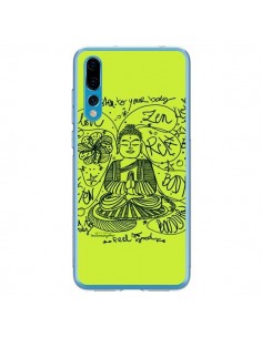 Coque Huawei P20 Pro Buddha Listen to your body Love Zen...