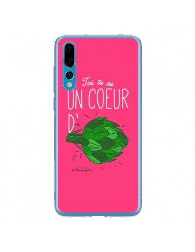 Coque Huawei P20 Pro Toi tu as un coeur d'artichaut - Leellouebrigitte