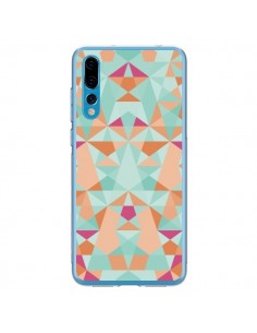 Coque Huawei P20 Pro Azteque Vert - Leandro Pita