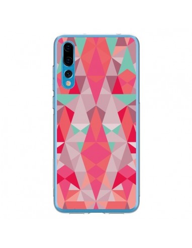 Coque Huawei P20 Pro Azteque Rouge - Leandro Pita