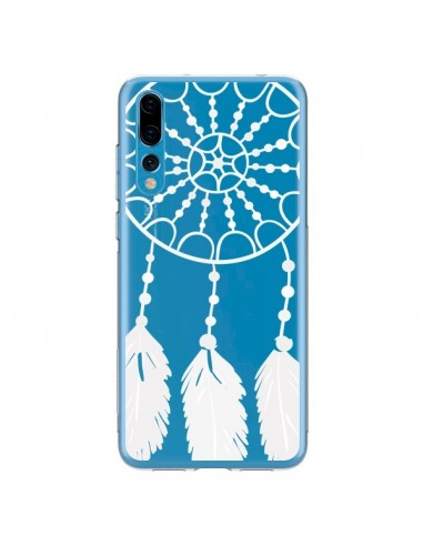 Coque Huawei P20 Pro Attrape Rêves Blanc Dreamcatcher Transparente - Petit Griffin