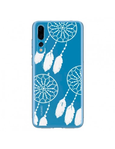 Coque Huawei P20 Pro Attrape Rêves Blanc Dreamcatcher Triple Transparente - Petit Griffin