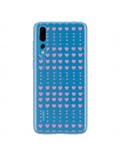 Coque Huawei P20 Pro Coeurs Heart Love Amour Rose...