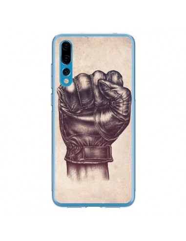 Coque Huawei P20 Pro Fight Poing Cuir - Lassana