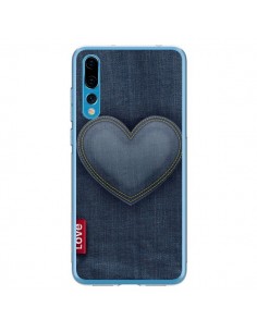 Coque Huawei P20 Pro Love Coeur en Jean - Lassana