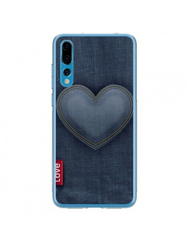 Coque Huawei P20 Pro Love Coeur en Jean - Lassana