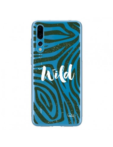 Coque Huawei P20 Pro Wild Zebre Jungle Transparente - Lolo Santo