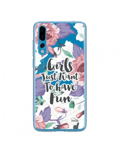 Coque Huawei P20 Pro Girls Fun Transparente - Lolo Santo