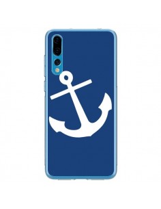Coque Huawei P20 Pro Ancre Navire Navy Blue Anchor - Mary...