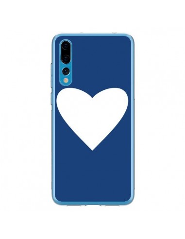 Coque Huawei P20 Pro Coeur Navy Blue Heart - Mary Nesrala