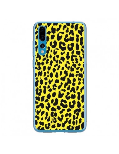 Coque Huawei P20 Pro Leopard Jaune - Mary Nesrala