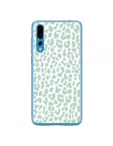 Coque Huawei P20 Pro Leopard Menthe Mint - Mary Nesrala