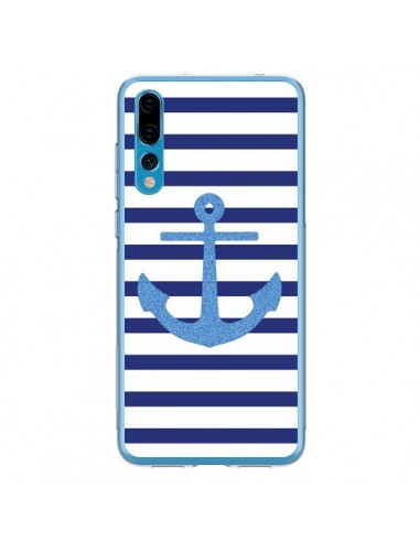 Coque Huawei P20 Pro Ancre Voile Marin Navy Blue - Mary Nesrala