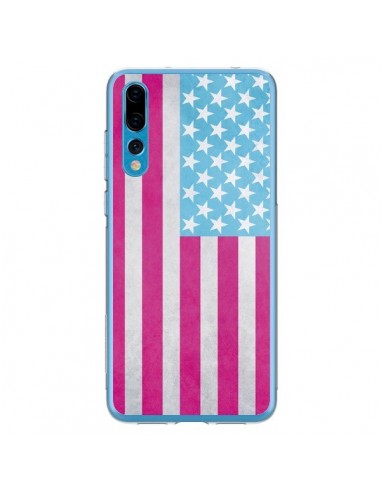 Coque Huawei P20 Pro Drapeau USA Vintage - Mary Nesrala