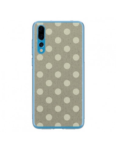 Coque Huawei P20 Pro Pois Polka Camel - Mary Nesrala