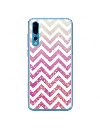 Coque Huawei P20 Pro Chevron Pixie Dust Triangle Azteque - Mary Nesrala