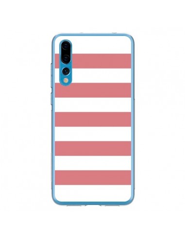 Coque Huawei P20 Pro Bandes Corail - Mary Nesrala