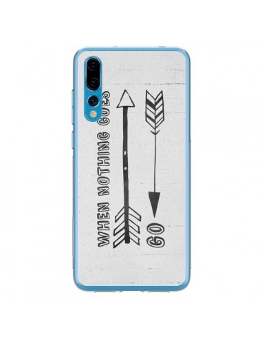Coque Huawei P20 Pro When nothing goes right - Mary Nesrala