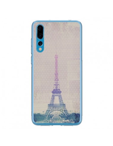 Coque Huawei P20 Pro I love Paris Tour Eiffel - Mary Nesrala