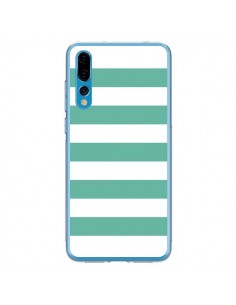 Coque Huawei P20 Pro Bandes Mint Vert - Mary Nesrala