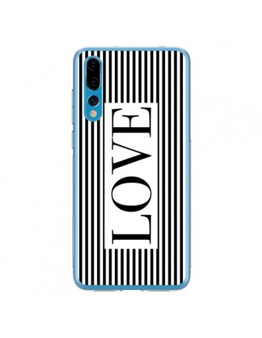 Coque Huawei P20 Pro Love Noir et Blanc - Mary Nesrala