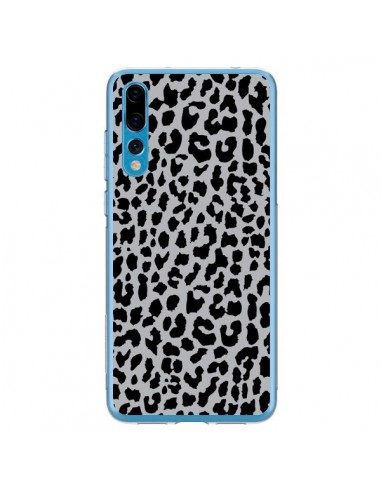 Coque Huawei P20 Pro Leopard Gris Neon - Mary Nesrala