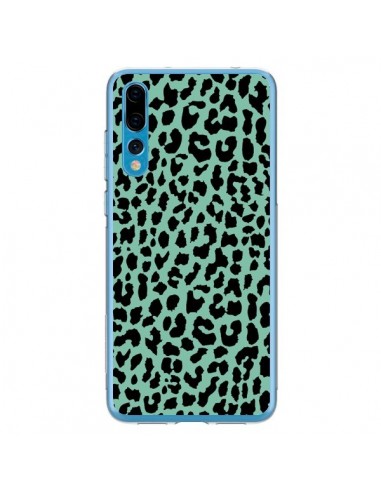 Coque Huawei P20 Pro Leopard Mint Vert Neon - Mary Nesrala