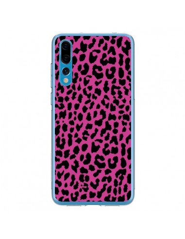 Coque Huawei P20 Pro Leopard Rose Pink Neon - Mary Nesrala