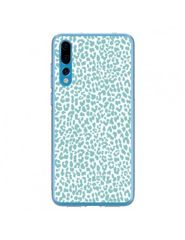 Coque Huawei P20 Pro Leopard Turquoise - Mary Nesrala