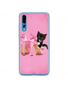 Coque Huawei P20 Pro Chaton Chat Noir Kitten Chaussure...