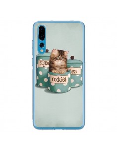 Coque Huawei P20 Pro Chaton Chat Kitten Boite Cookies...