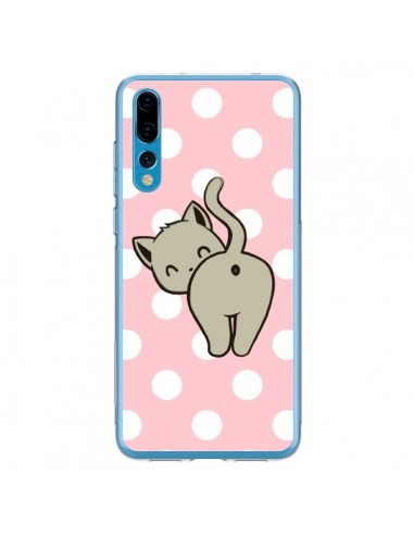Coque Huawei P20 Pro Chat Chaton Pois - Maryline Cazenave