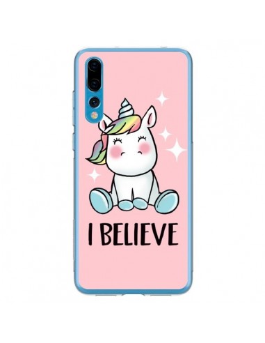 Coque Huawei P20 Pro Licorne I Believe - Maryline Cazenave