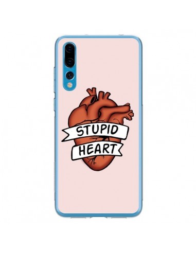 Coque Huawei P20 Pro Stupid Heart Coeur - Maryline Cazenave