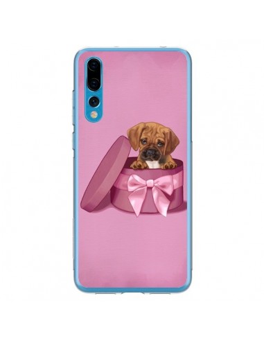 Coque Huawei P20 Pro Chien Dog Boite Noeud Triste - Maryline Cazenave