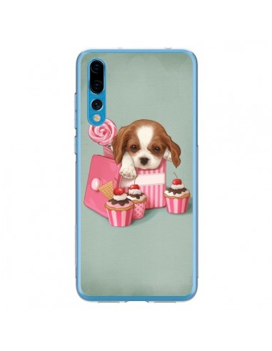 Coque Huawei P20 Pro Chien Dog Cupcake Gateau Boite - Maryline Cazenave