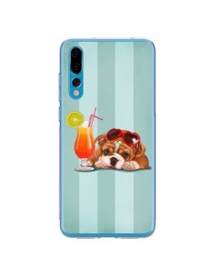 Coque Huawei P20 Pro Chien Dog Cocktail Lunettes Coeur -...