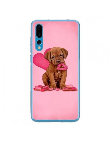 Coque Huawei P20 Pro Chien Dog Gateau Coeur Love - Maryline Cazenave