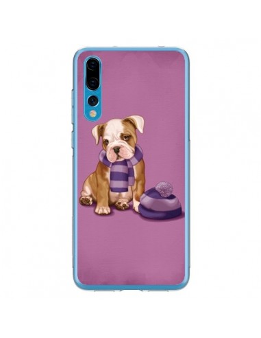 Coque Huawei P20 Pro Chien Dog Echarpe Bonnet Froid Hiver - Maryline Cazenave