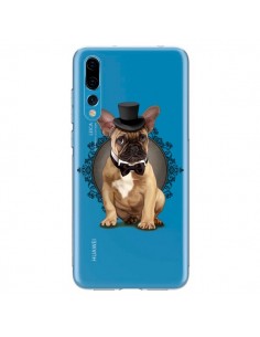 Coque Huawei P20 Pro Chien Bulldog Noeud Papillon Chapeau...
