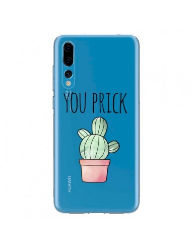 Coque Huawei P20 Pro You Prick Cactus Transparente - Maryline Cazenave