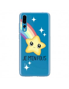 Coque Huawei P20 Pro Etoile Je M'en Fous Transparente -...