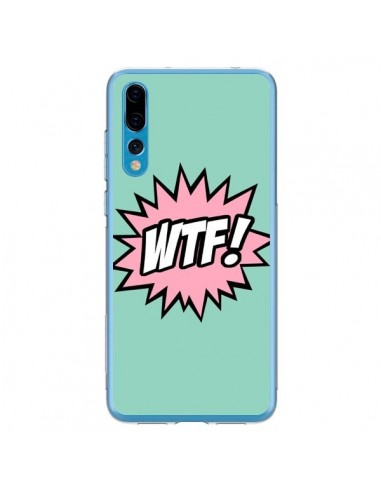 Coque Huawei P20 Pro WTF Bulles BD Comics - Maryline Cazenave